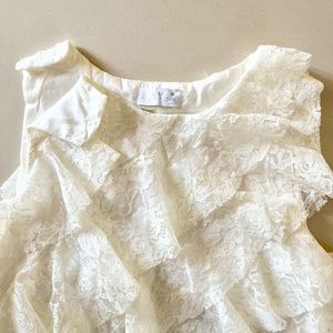Elsy Girl Lace Ruffle Dress - size Eu 44